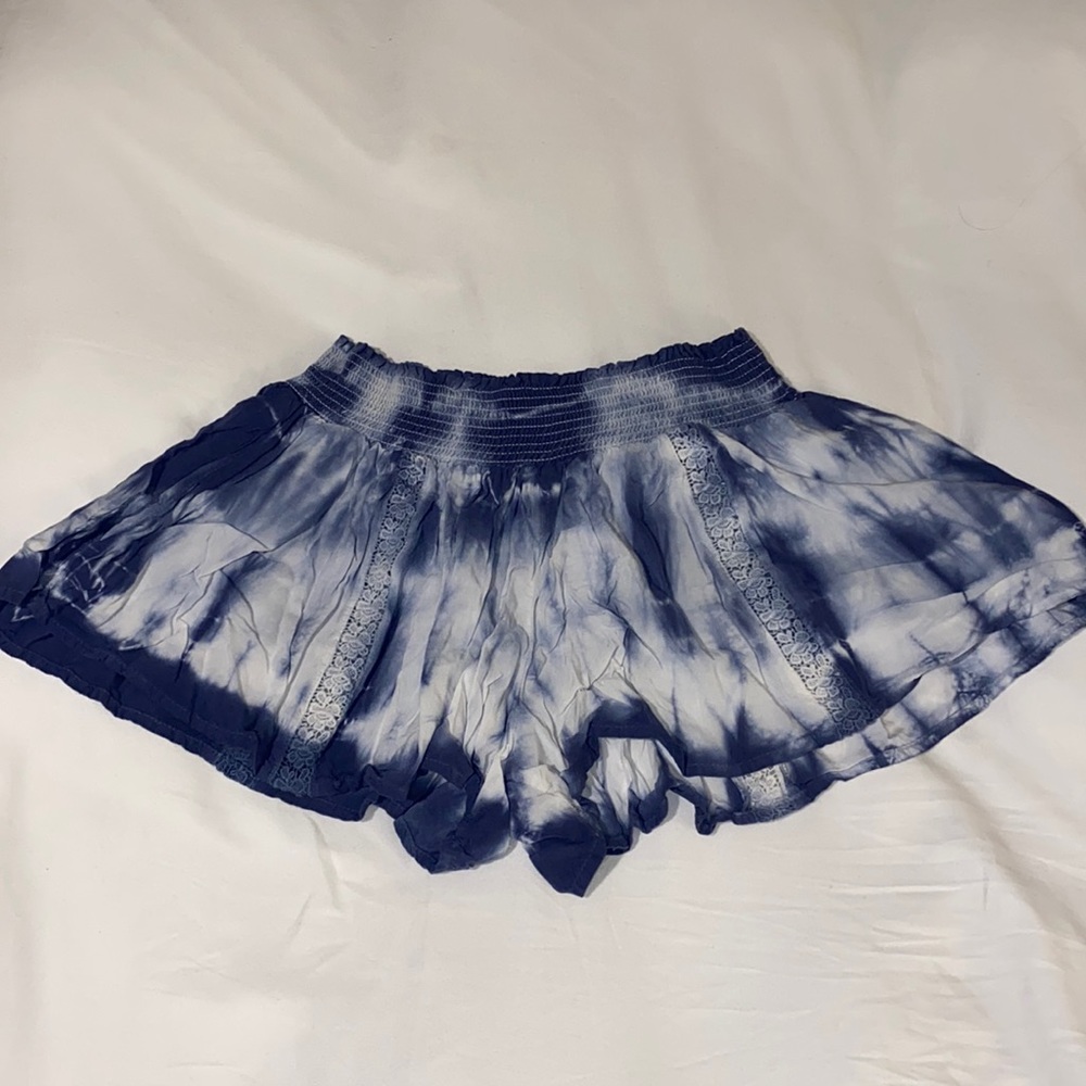 Tie dye shorts